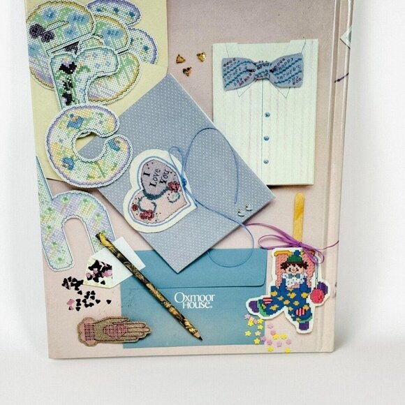 Greetings In Cross Stitch The Vanessa-Ann Collection 1988 Hardcover book 🧵 - Picture 4 of 7